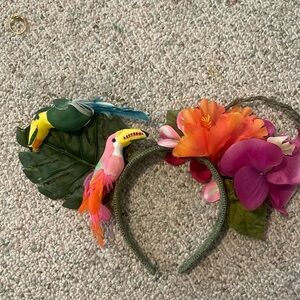 Enchanted tiki room  inspired Minnie ears